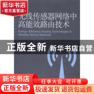 正版 无线传感器网络中高能效路由技术 汪祥莉,王文波著 武汉理