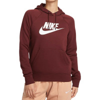 NIKE耐克连帽卫衣运动休闲加绒保暖针织女装套头衫BV4127-273 Z