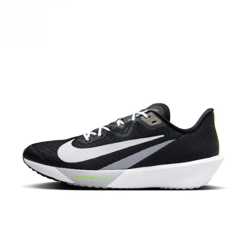 耐克(NIKE)男子跑鞋轻量缓震透气专业训练竞速鞋黑白色