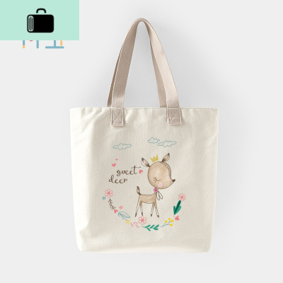 帆布包包女单肩布袋包手提大学生ins日系韩版文艺大容量简约NEW LAKE女手包