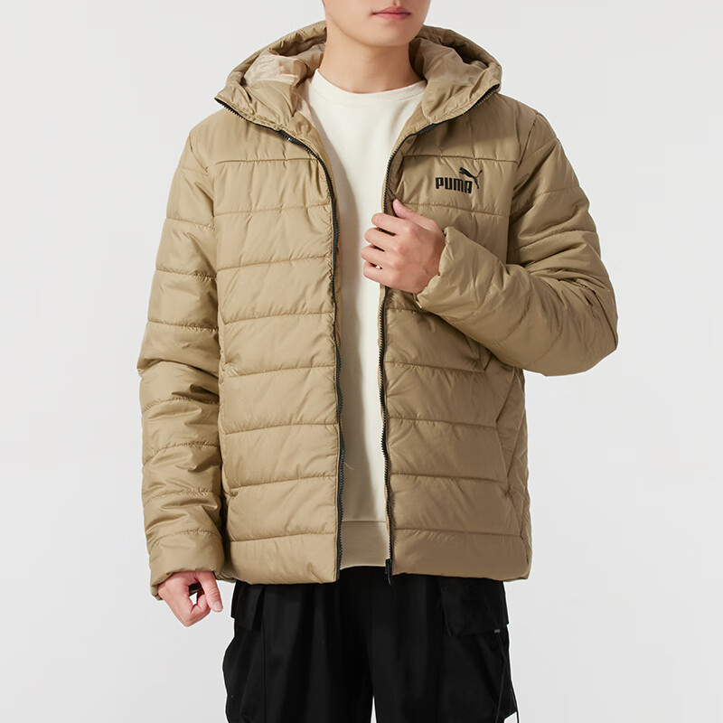 彪马(PUMA)男装新款运动服时尚潮流舒适保暖户外健身跑步休闲棉服672418-67 ZP