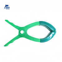 鲸轩 JX-TJ002-5 大号 塑料夹(计价单位:个)绿色