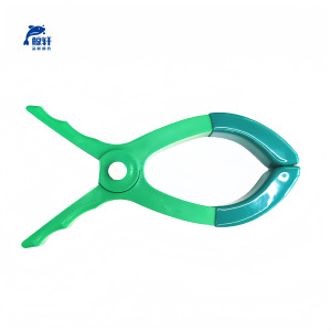 鲸轩 JX-TJ002-5 大号 塑料夹(计价单位:个)绿色