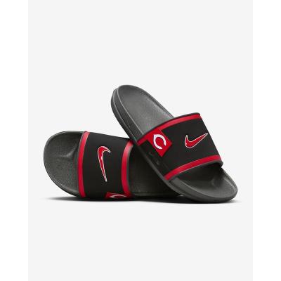 耐克(NIKE)男士CincinnatiReds球队徽标缓震凉鞋时尚舒适夏季休闲