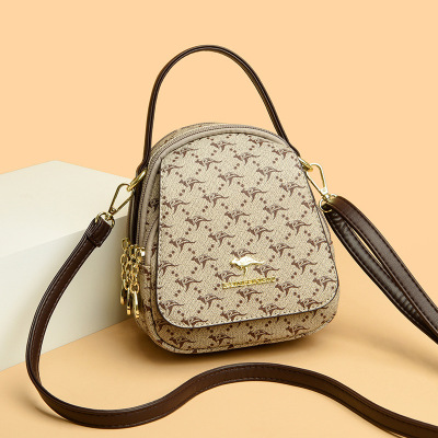 包包女包新款2026斜挎包女时尚印花女士手机包女单肩包女
