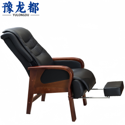 豫龙都 办公椅 带脚踏 把