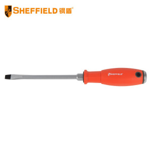 钢盾(SHEFFIELD) S058102 一字通体螺丝批6×150mm[家用]