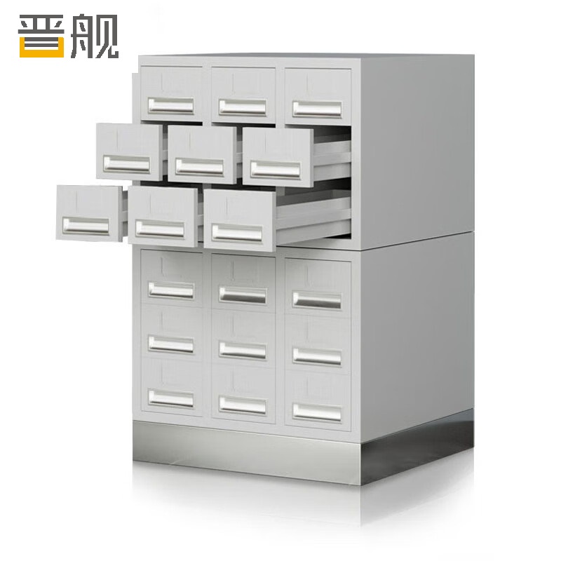 晋舰病理蜡块柜组织切片柜玻片存储柜医院晾片储存柜标本柜双节玻片柜