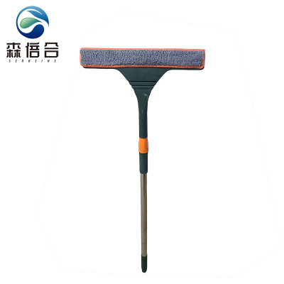 森倍合 双面擦刮水器塑料伸缩杆玻璃刮 30cm/把