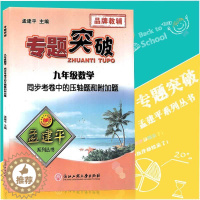 [醉染正版]孟建平专题突破 九年级数学同步考卷中的压轴题和附加题ZT332 九年级数学中考题(模拟题)分册分章汇编ZT3