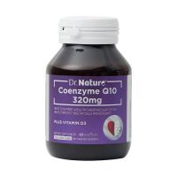 澳洲 Dr. Nature 进口呵护心脏还原型浓缩高含量320mg辅酶q10+维生素D3 1瓶