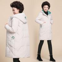 迪鲁奥(DILUAO)40岁50岁妈妈穿的棉中老年女中长款洋气2021新款秋冬装外套妈妈中年