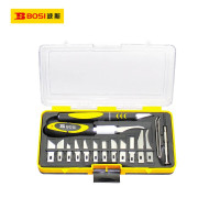 波斯(BOSI)雕刻刀(16PC)把