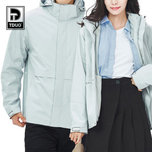 Tduo运动冲锋夹克式抓绒/羽绒防寒服 Z12 套