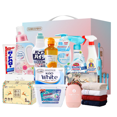 花王&英国克丝漫除菌清洁14件套 -HW250818006