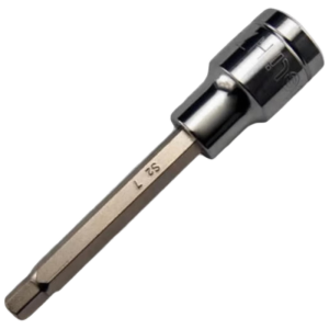 得力工具 DQ48217 12.5mm系列长六角旋具套筒(单位:支)
