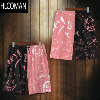 HLCOMAN短裤男户外穿五分裤大码宽松冰丝速干沙滩裤情侣夏季薄款休闲运动