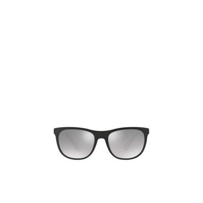 普拉达(PRADA)灰色渐变徽标太阳镜男塑材时尚百搭配镜潮户外运动 灰色