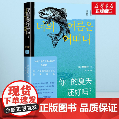 你的夏天还好吗 金爱烂的第三部短篇小说集 描述友情婚姻工作的心理状态 韩国文学外国文学书籍人民文学出版