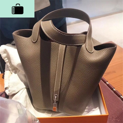 女包2019新款子母水桶包欧美简约手提菜篮子包荔枝纹斜挎包NEW LAKE女斜挎包