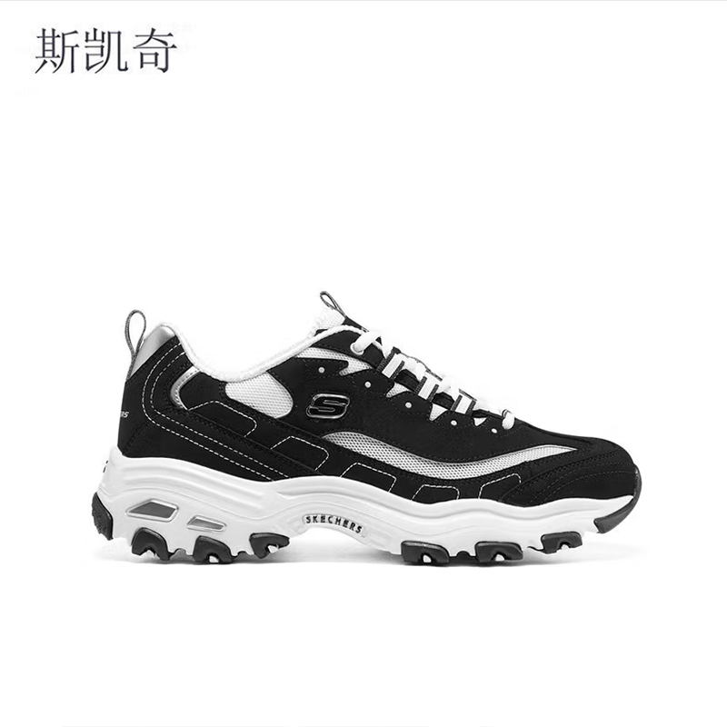 斯凯奇 男厚底运动休闲鞋 894129/BKW-7 双