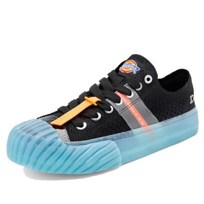 Dickies帆布鞋男韩版百搭情侣鞋潮2021春季新款学生透气休闲鞋子201N50LXS06D