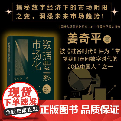 《数据要素的市场化》揭秘数字经济下的市场阴阳之变,洞悉未