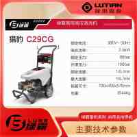 绿霸清洗机猎豹C29AG高压水枪刷车泵猎豹C29CG全自动关枪停机