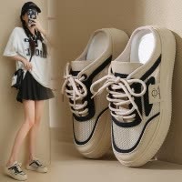 2026春季新款ins韩版透气小白鞋女学生厚底百搭休闲运动板鞋