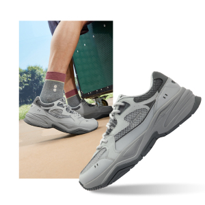 361°男鞋运动鞋新款男复古文化鞋672516765