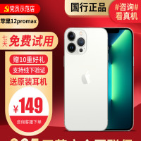 [99新]Apple/苹果 iPhone 12promax 128G 银色 二手手机 二手苹果 国行正品全网通5G