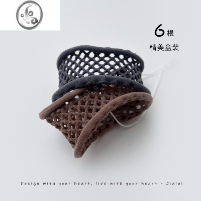 JiMi简约气质高级感不勒发高弹力耐用扎头发橡皮筋发绳皮套头绳发饰女