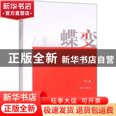正版 蝶变:世纪之初的上海产业革新之路 丁波著 上海三联书店 978