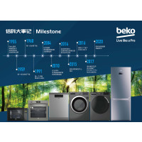 倍科(beko)TWFC 10262 MI 全自动滚筒洗衣机 变频滚筒洗衣机 10公斤超大容量 (曼哈顿灰色)
