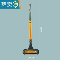 敬平多功能纱窗刷清洗擦玻璃清洁家用高楼刮水器双面刷免拆洗擦窗户网 加长加宽黄色带刷头+刮条(长63宽20cm)擦玻璃器