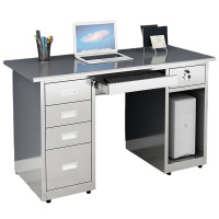 景福达钢制写字桌140*70*75cm张