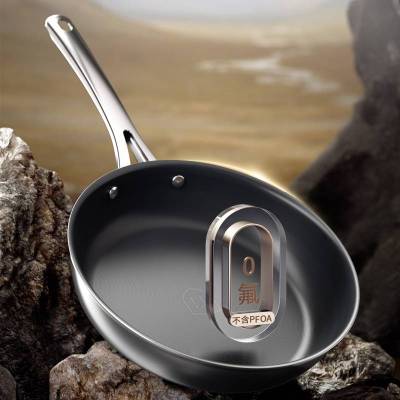 康巴赫0氟钛不粘煎锅26cm(无盖)