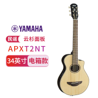 YAMAHA雅马哈吉他APXT2系列薄箱体缺角电箱吉他 舞台演奏儿童缺角木吉它 34英寸