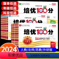 语文+数学+英语[人教版] 三年级下 [正版]2024新版 王朝霞培优100分一二三四五六年级下册试卷测试卷全套语文数学
