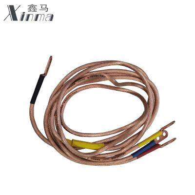 鑫马 透明软铜线 25平方 1*3+1.5米 套