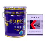 金马腾飞 聚氨酯面漆 中绿22kg/组