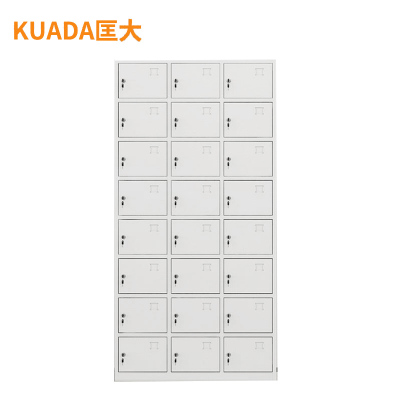 匡大储物柜钢制二十四门更衣柜铁皮储物柜换衣柜存包柜带锁碗柜鞋柜24门更衣柜 KDT364