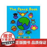 小豆豆英文童书 The Peace Book 和平之书 作家Todd Parr托德帕尔作品 英文原版绘本 儿童情商情绪