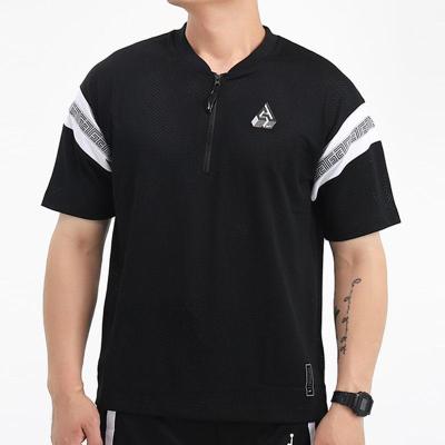 NIKE耐克短袖男装字母歌篮球运动T恤2021夏新款运动服透气体恤CK6297-010