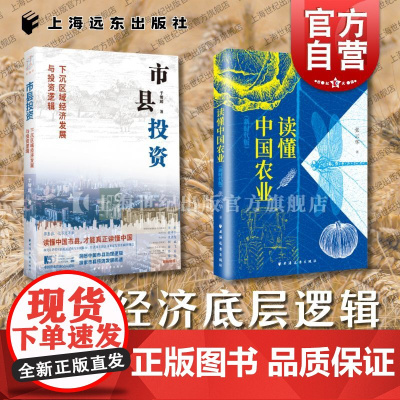 中国经济底层逻辑 市县投资下沉区域经济发展与投资逻辑/读懂中国农业新时代版 上海人民出版社