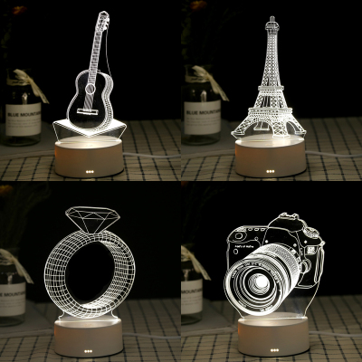 瑞仕兹创意浪漫精美3D生日礼物女生男生闺蜜实用送朋友闺蜜男女朋友520情人节礼品毕业季纪念品大学高中学生母亲节桌面摆件