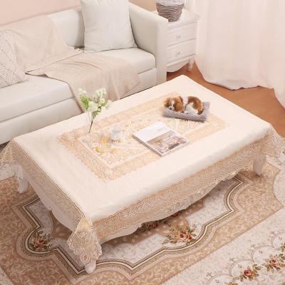 家柏饰(CORATED)茶几桌布茶几布防水防油免洗防烫烫金茶几垫桌垫欧式长方形客厅