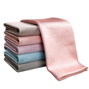 鱼鳞抹布厨房吸水不掉毛沾油留无痕擦玻璃桌子清洁洗碗专用巾2940