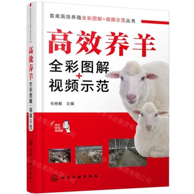 [N]高效养羊全彩图解+视频示范/畜禽高效养殖全彩图解+视频示范丛书-9787122437853