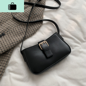 包包女包新款2020潮韩版百搭ins森系质感简约复古单肩斜挎女小包NEW LAKE女斜挎包